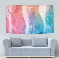 Polynesian Tribal Pattern Patchwork Picturesque Tapestry Holographic LT7 - Polynesian Pride