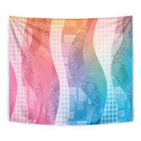 Polynesian Tribal Pattern Patchwork Picturesque Tapestry Holographic LT7 - Polynesian Pride