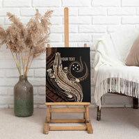 Personalized Solomon Islands Crocodile Canvas Wall Art Hapi Isles - Independence Anniversary