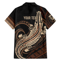 Personalized Solomon Islands Crocodile Hawaiian Shirt Hapi Isles - Independence Anniversary
