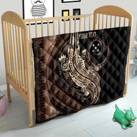 Personalized Solomon Islands Crocodile Quilt Hapi Isles - Independence Anniversary
