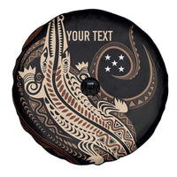 Personalized Solomon Islands Crocodile Spare Tire Cover Hapi Isles - Independence Anniversary