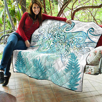 Aotearoa Maori Koru Curves Quilt Mossy Paua Shell LT7 - Polynesian Pride