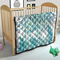 Aotearoa Maori Koru Curves Quilt Mossy Paua Shell LT7 - Polynesian Pride