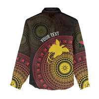 Papua New Guinea Independence Personalized Women Casual Shirt Tapa Circle