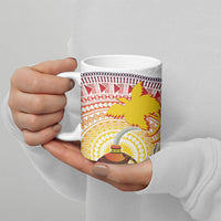 Hapi De Bilong Indipendens Papua New Guinea Ceramic Mug PNG Lime Pot