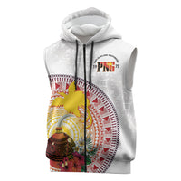 Hapi De Bilong Indipendens Papua New Guinea Sleeveless Zip Hoodie PNG Lime Pot