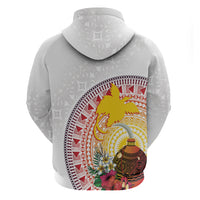 Hapi De Bilong Indipendens Papua New Guinea Zip Hoodie PNG Lime Pot