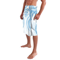 Bula Fiji Day 55th Anniversary Masi Tapa Lavalava Emerald Jubilee - Turquoise - Polynesian Pride