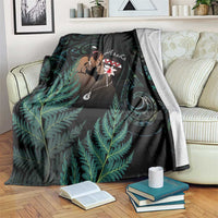 Maori Hongi Valentine Blanket Aroha Ahau Ki A Koe LT7 Emerald - Polynesian Pride