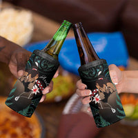 Maori Hongi Valentine 4 in 1 Can Cooler Tumbler Aroha Ahau Ki A Koe LT7 - Polynesian Pride