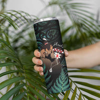 Maori Hongi Valentine Skinny Tumbler Aroha Ahau Ki A Koe