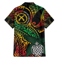 Vanuatu Indipendens Dei Hawaiian Shirt Mix Traditional Sand Drawing LT7 - Polynesian Pride