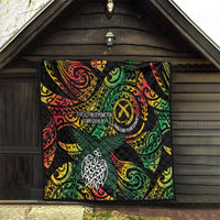 Vanuatu Indipendens Dei Quilt Mix Traditional Sand Drawing