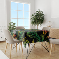 Vanuatu Indipendens Dei Tablecloth Mix Traditional Sand Drawing LT7 - Polynesian Pride