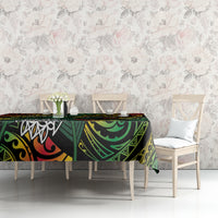 Vanuatu Indipendens Dei Tablecloth Mix Traditional Sand Drawing LT7 - Polynesian Pride