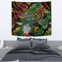 Vanuatu Indipendens Dei Tapestry Mix Traditional Sand Drawing LT7 - Polynesian Pride