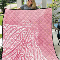 Breast Cancer Awareness Maori Quilt Kia Kaha Kia Maia Kia Manawanui - Polynesian Pride