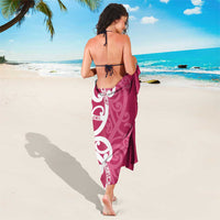Breast Cancer Awareness Maori Sarong Koru Kowhaiwhai - Polynesian Pride