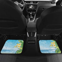 Funny Tropical Christmas Car Mats Tis The Season To Get Tipsy LT7 Set 2pcs - Back Colorful - Polynesian Pride
