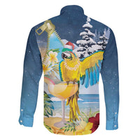 Funny Tropical Christmas Family Matching Tank Maxi Dress and Hawaiian Shirt Tis The Season To Get Tipsy