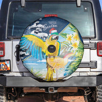 Funny Tropical Christmas Spare Tire Cover Tis The Season To Get Tipsy LT7 Colorful - Polynesian Pride