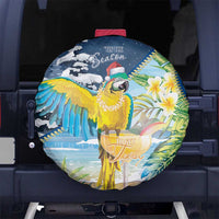 Funny Tropical Christmas Spare Tire Cover Tis The Season To Get Tipsy LT7 - Polynesian Pride