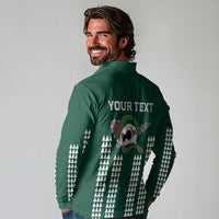 Hawaii Rainbow Warriors Personalized Long Sleeve Polo Shirt Kakau Ikakai Laau Pama