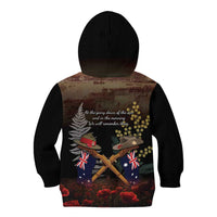 Australia - New Zealand ANZAC Kid Hoodie Gallipoli ANZAC Cove Landing