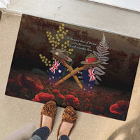 Australia - New Zealand ANZAC Rubber Doormat Gallipoli ANZAC Cove Landing LT7 - Polynesian Pride