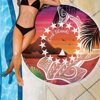 Kia Orana Cook Islands Beach Blanket Sunset Dream LT7 - Polynesian Pride