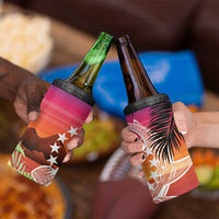 Kia Orana Cook Islands 4 in 1 Can Cooler Tumbler Sunset Dream LT7 - Polynesian Pride