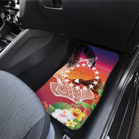 Kia Orana Cook Islands Car Mats Sunset Dream LT7 - Polynesian Pride