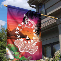 Kia Orana Cook Islands Garden Flag Sunset Dream LT7 - Polynesian Pride