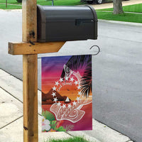 Kia Orana Cook Islands Garden Flag Sunset Dream LT7 - Polynesian Pride