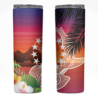 Kia Orana Cook Islands Skinny Tumbler Sunset Dream