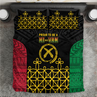 Vanuatu Indipendens Dei Bedding Set Tribal Sand Drawing