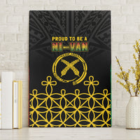 Vanuatu Indipendens Dei Canvas Wall Art Tribal Sand Drawing LT7 Without Frame Colorful - Polynesian Pride
