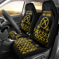 Vanuatu Indipendens Dei Car Seat Cover Tribal Sand Drawing
