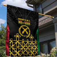 Vanuatu Indipendens Dei Garden Flag Tribal Sand Drawing LT7 - Polynesian Pride