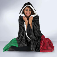 Vanuatu Indipendens Dei Hooded Blanket Tribal Sand Drawing LT7 - Polynesian Pride