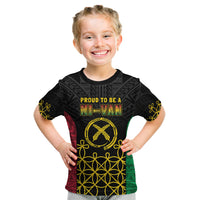 Vanuatu Indipendens Dei Kid T Shirt Tribal Sand Drawing
