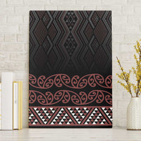 Maori Taniko Patterns Canvas Wall Art Brown Niho Taniwha Mix Paatiki Motifs LT7 Without Frame Brown - Polynesian Pride