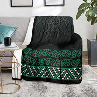Maori Taniko Patterns Blanket Pounamu Niho Taniwha Mix Paatiki Motifs LT7 - Polynesian Pride