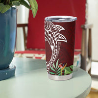 Polynesia Tumbler Cup Sharks Duo Tropical Oxblood LT7 - Polynesian Pride