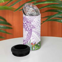 Polynesia 4 in 1 Can Cooler Tumbler Sharks Duo Tropical Lavender LT7 - Polynesian Pride