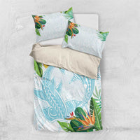 Polynesia Bedding Set Sharks Duo Tropical Turquoise