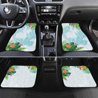 Polynesia Car Mats Sharks Duo Tropical Turquoise LT7 Set 4pcs Turquoise - Polynesian Pride