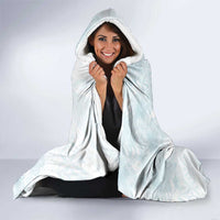 Polynesia Hooded Blanket Sharks Duo Tropical Off White LT7 - Polynesian Pride