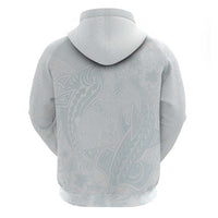 Polynesia Hoodie Sharks Duo Tropical Off White